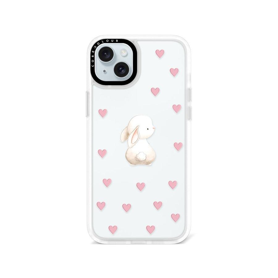 iPhone 15 Plus Rabbit Heart Phone Case - CORECOLOUR AU