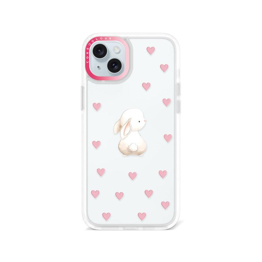 iPhone 15 Plus Rabbit Heart Phone Case - CORECOLOUR AU