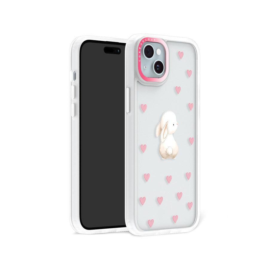 iPhone 15 Plus Rabbit Heart Phone Case MagSafe Compatible - CORECOLOUR AU