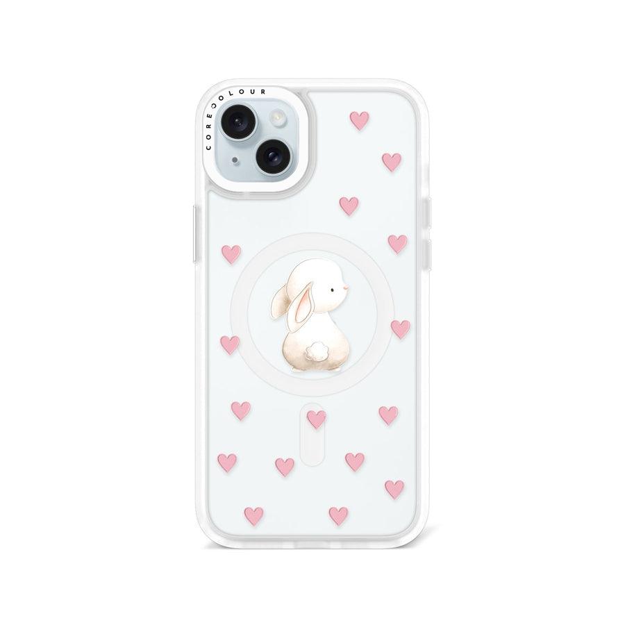 iPhone 15 Plus Rabbit Heart Phone Case MagSafe Compatible - CORECOLOUR AU