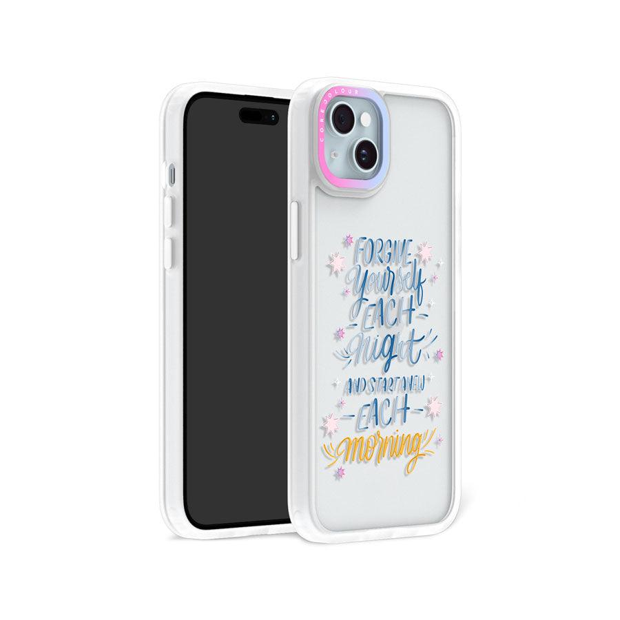 iPhone 15 Plus Start New Each Morning Phone Case - CORECOLOUR AU