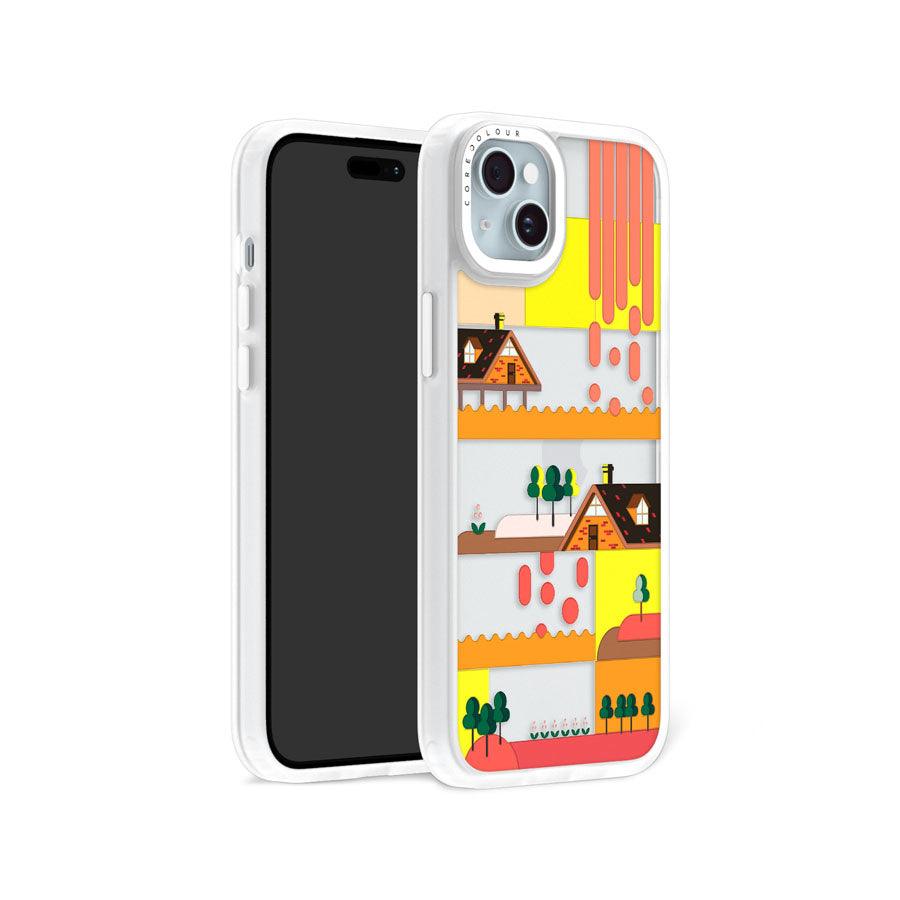 iPhone 15 Plus Sunset Cottage Phone Case MagSafe Compatible - CORECOLOUR AU