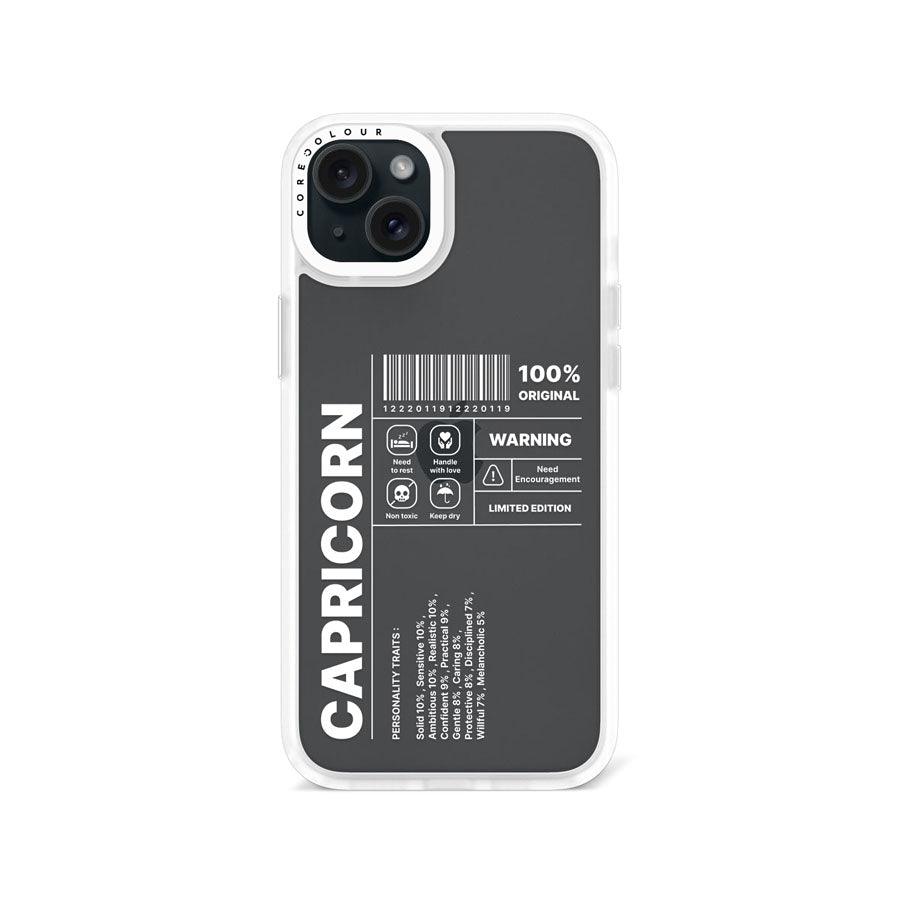 iPhone 15 Plus Warning Capricorn Phone Case - CORECOLOUR AU