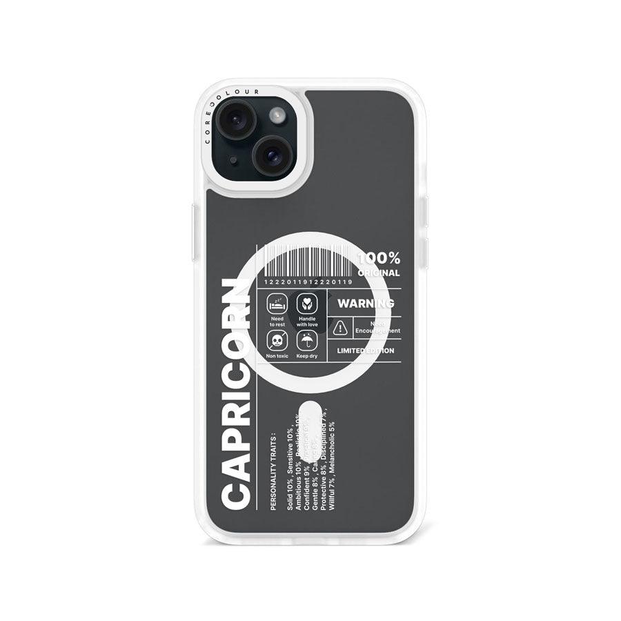 iPhone 15 Plus Warning Capricorn Phone Case MagSafe Compatible - CORECOLOUR AU