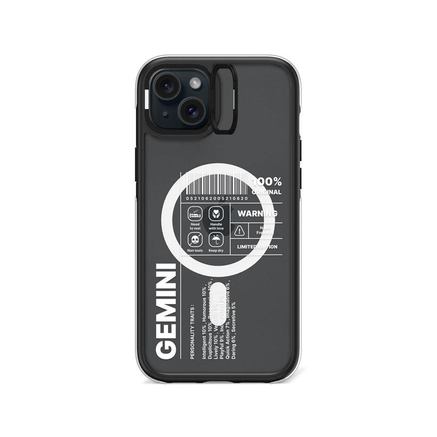 iPhone 15 Plus Warning Gemini Ring Kickstand Case MagSafe Compatible - CORECOLOUR AU