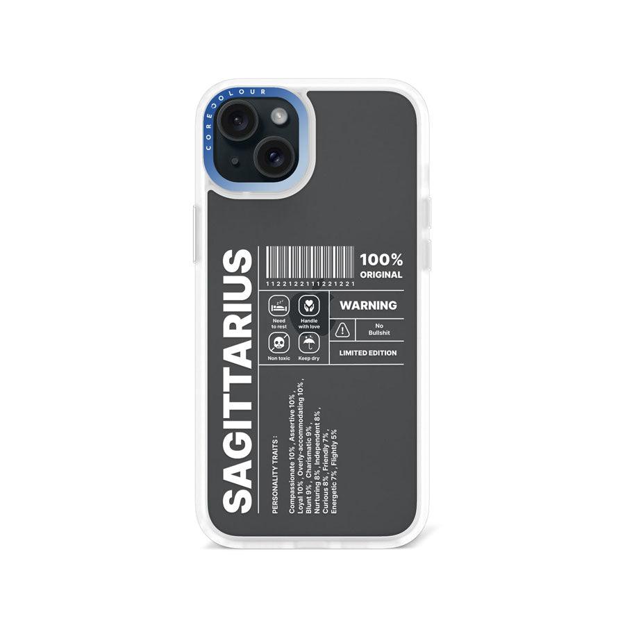 iPhone 15 Plus Warning Sagittarius Phone Case - CORECOLOUR AU