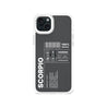 iPhone 15 Plus Warning Scorpio Phone Case - CORECOLOUR AU