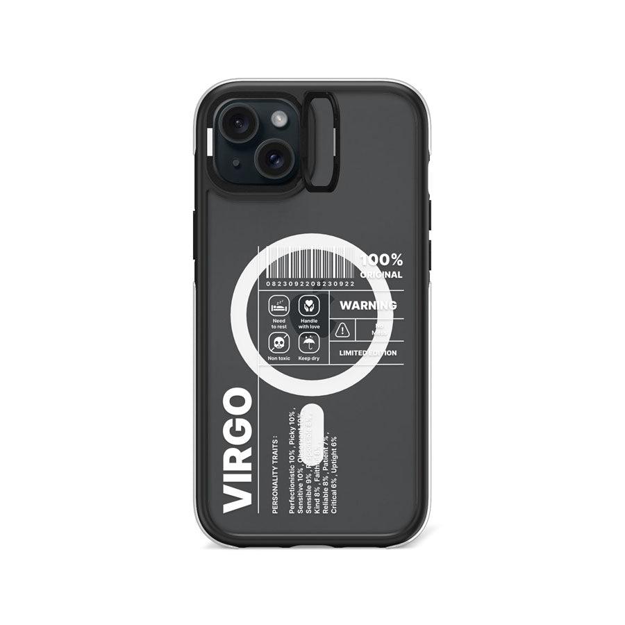 iPhone 15 Plus Warning Virgo Ring Kickstand Case MagSafe Compatible - CORECOLOUR AU