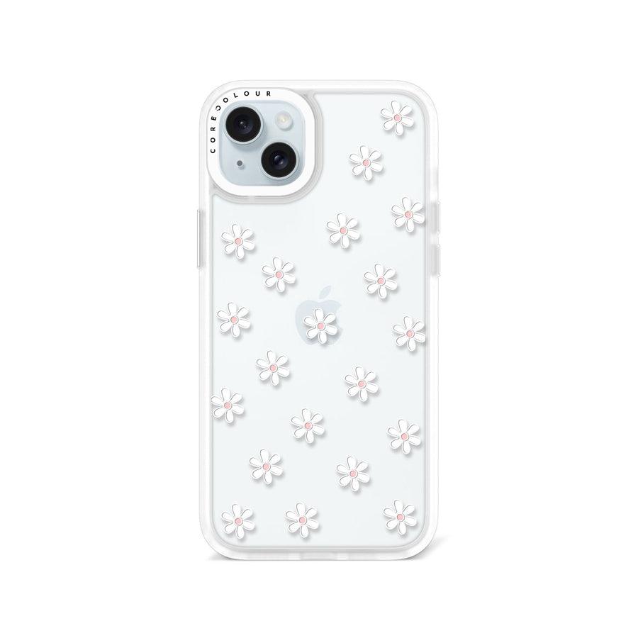 iPhone 15 Plus White Flower Mini Phone Case - CORECOLOUR AU