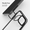 iPhone 15 Plus White Flower Minimal Line Ring Kickstand Case MagSafe Compatible - CORECOLOUR AU
