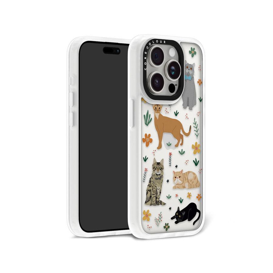 iPhone 15 Pro A Purr-fect Day Phone Case Magsafe Compatible - CORECOLOUR AU