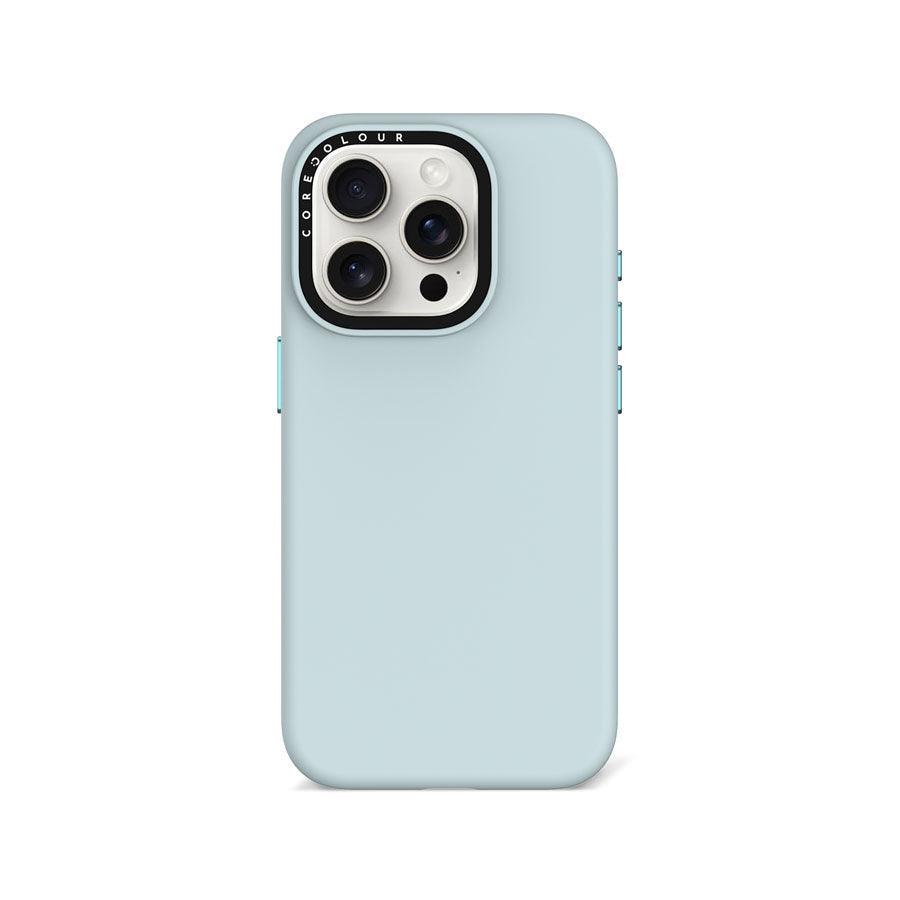 iPhone 15 Pro Blue Beauty Phone Silicone Case Magsafe Compatible - CORECOLOUR AU