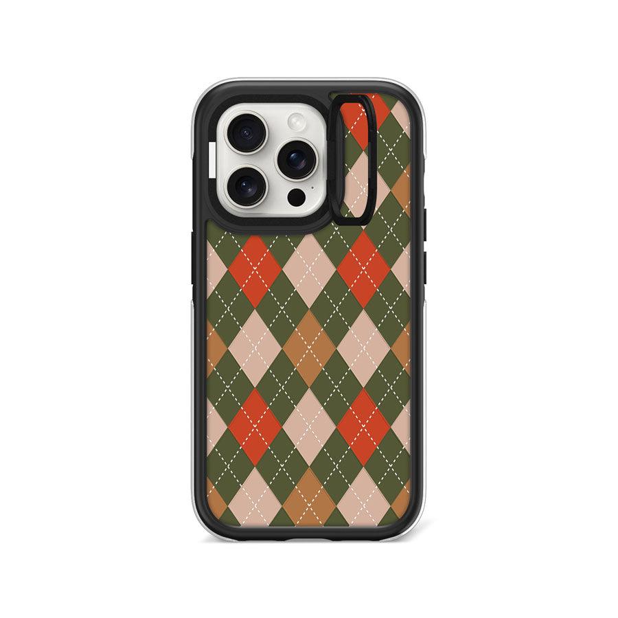 iPhone 15 Pro Brown Sugar Ring Kickstand Case MagSafe Compatible - CORECOLOUR AU