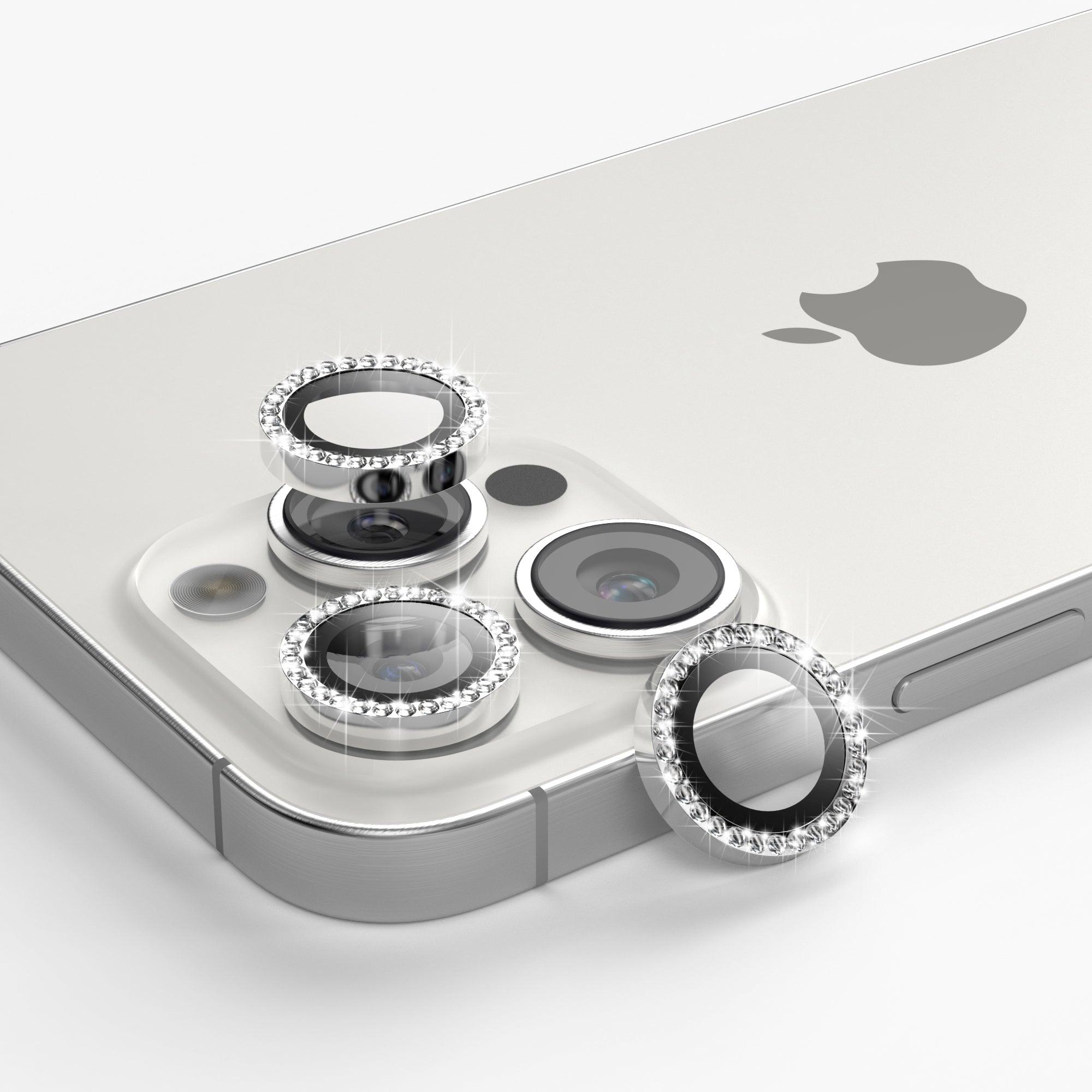 iPhone 15 Pro Camera Lens Bling Silver - CORECOLOUR AU