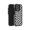 iPhone 15 Pro Check Me Out Twisted Black Ring Kickstand Case - CORECOLOUR AU