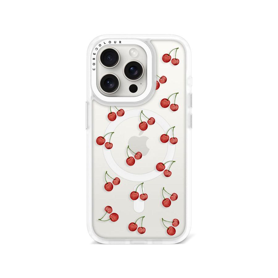 iPhone 15 Pro Cherry Mini Phone Case MagSafe Compatible - CORECOLOUR AU