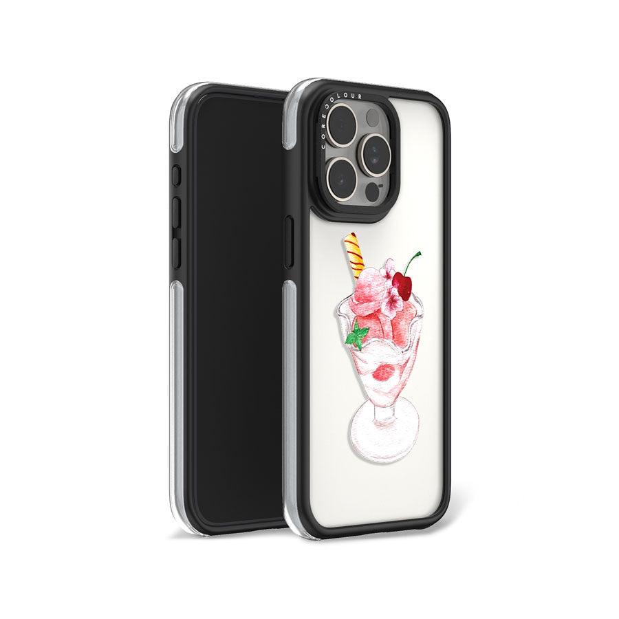 iPhone 15 Pro Cherry Parfait Camera Ring Kickstand Case - CORECOLOUR AU