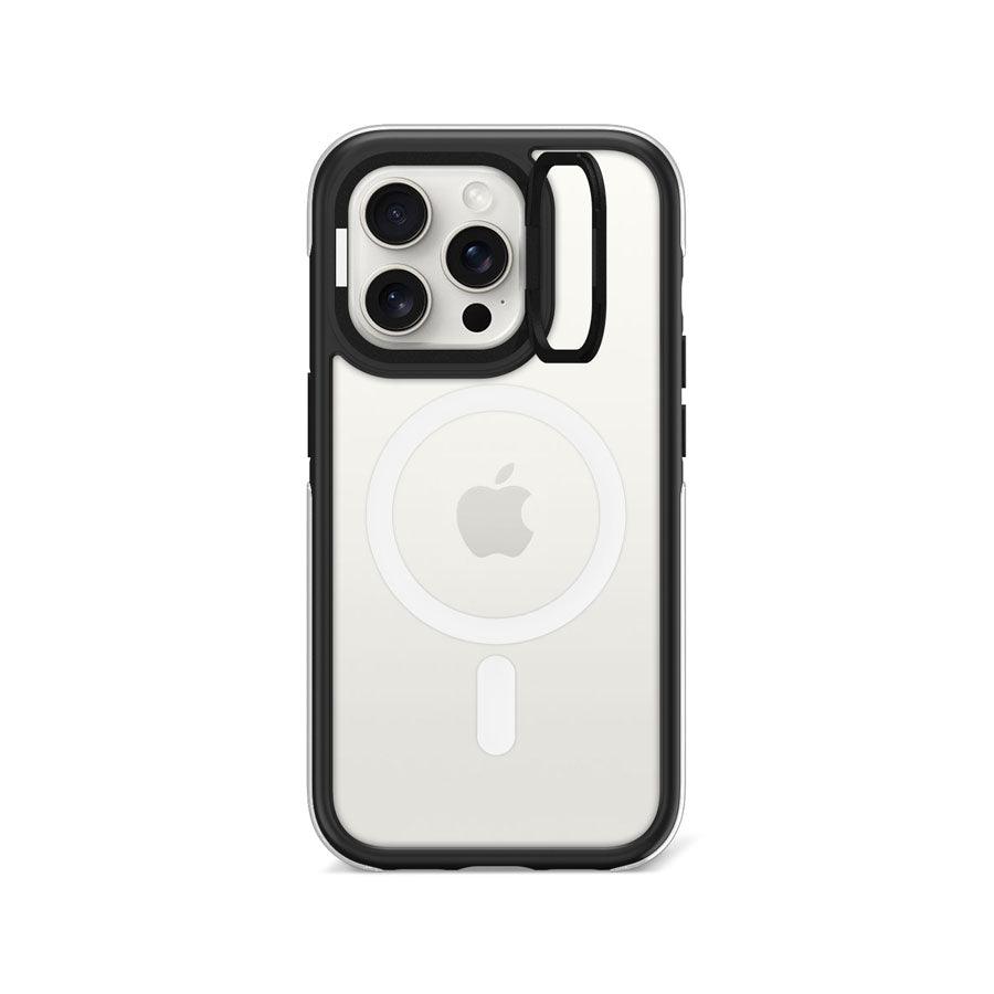 iPhone 15 Pro Clear Camera Ring Kickstand Case Magsafe Compatible - CORECOLOUR AU