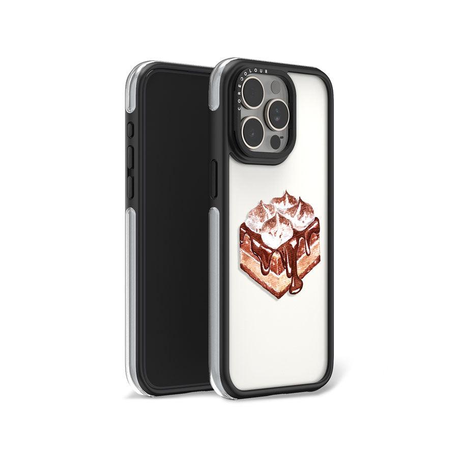 iPhone 15 Pro Cocoa Delight Camera Ring Kickstand Case MagSafe Compatible - CORECOLOUR AU