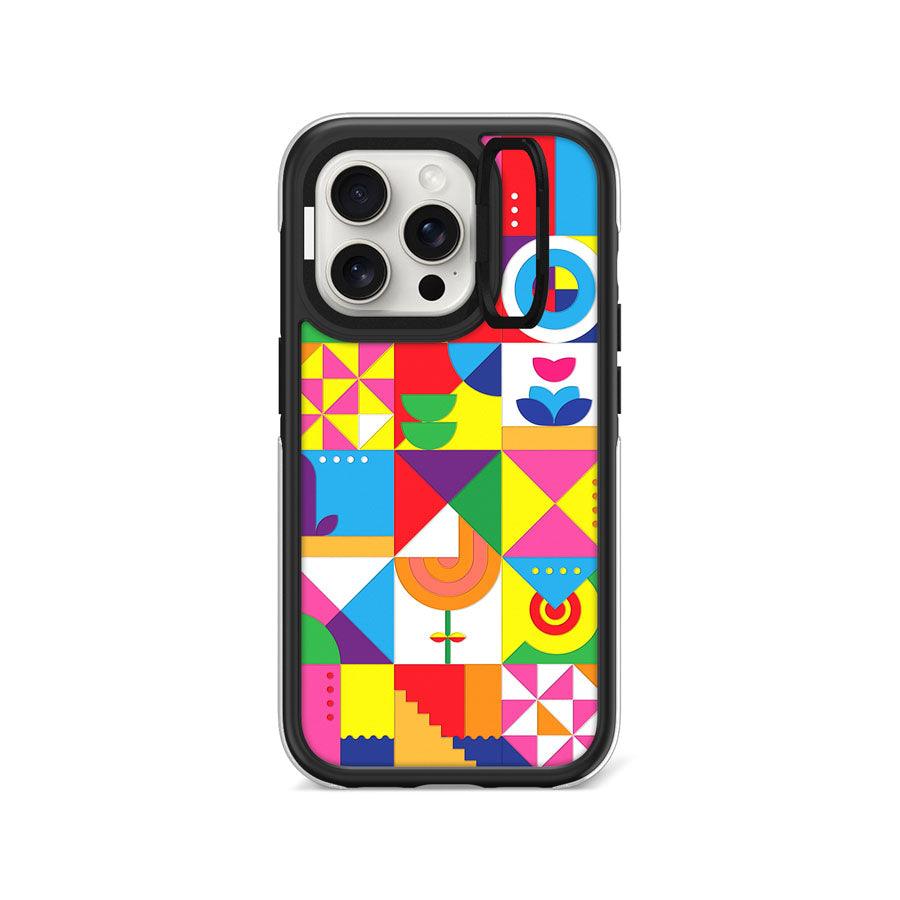 iPhone 15 Pro Colours of Wonder Camera Ring Kickstand Case - CORECOLOUR AU