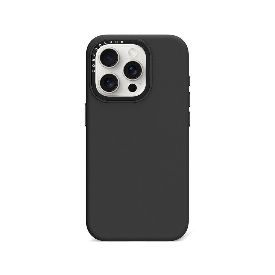 iPhone 15 Pro Dark Darcy Silicone Phone Case Magsafe Compatible - CORECOLOUR AU