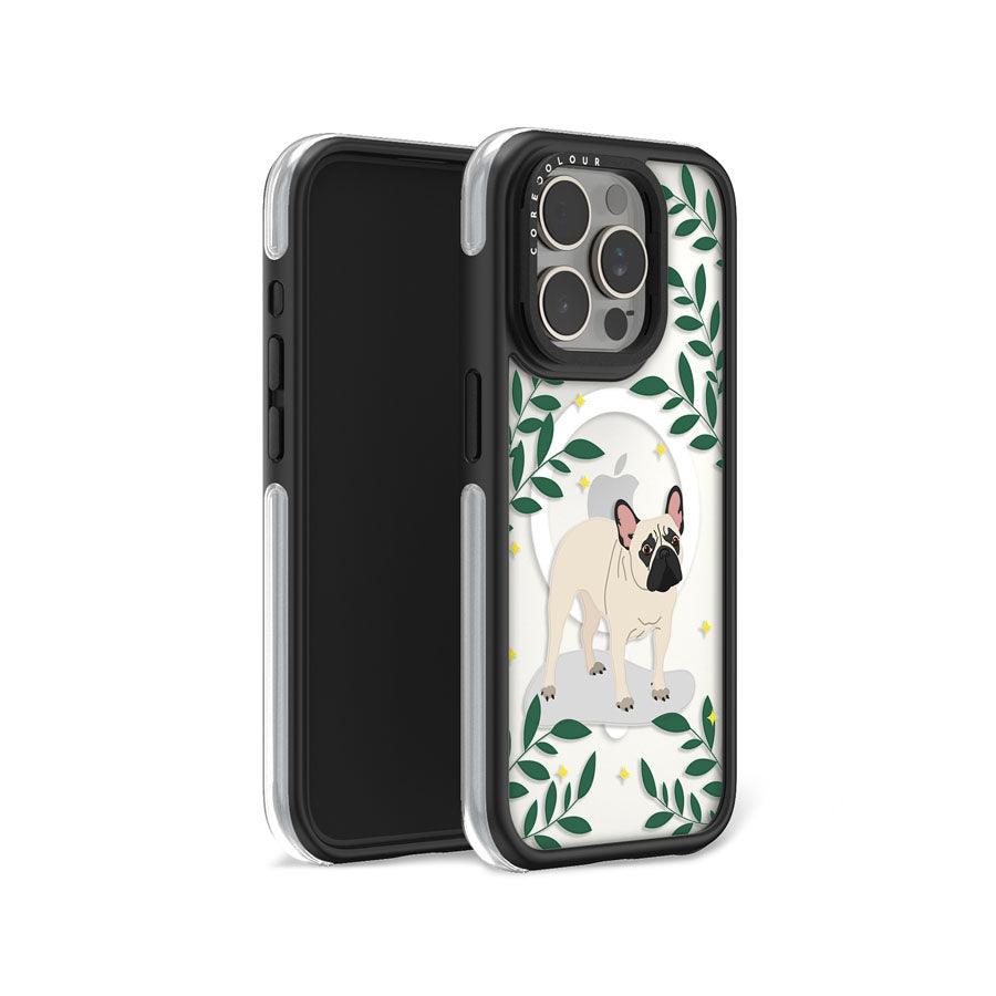 iPhone 15 Pro French Bulldog Ring Kickstand Case MagSafe Compatible - CORECOLOUR AU