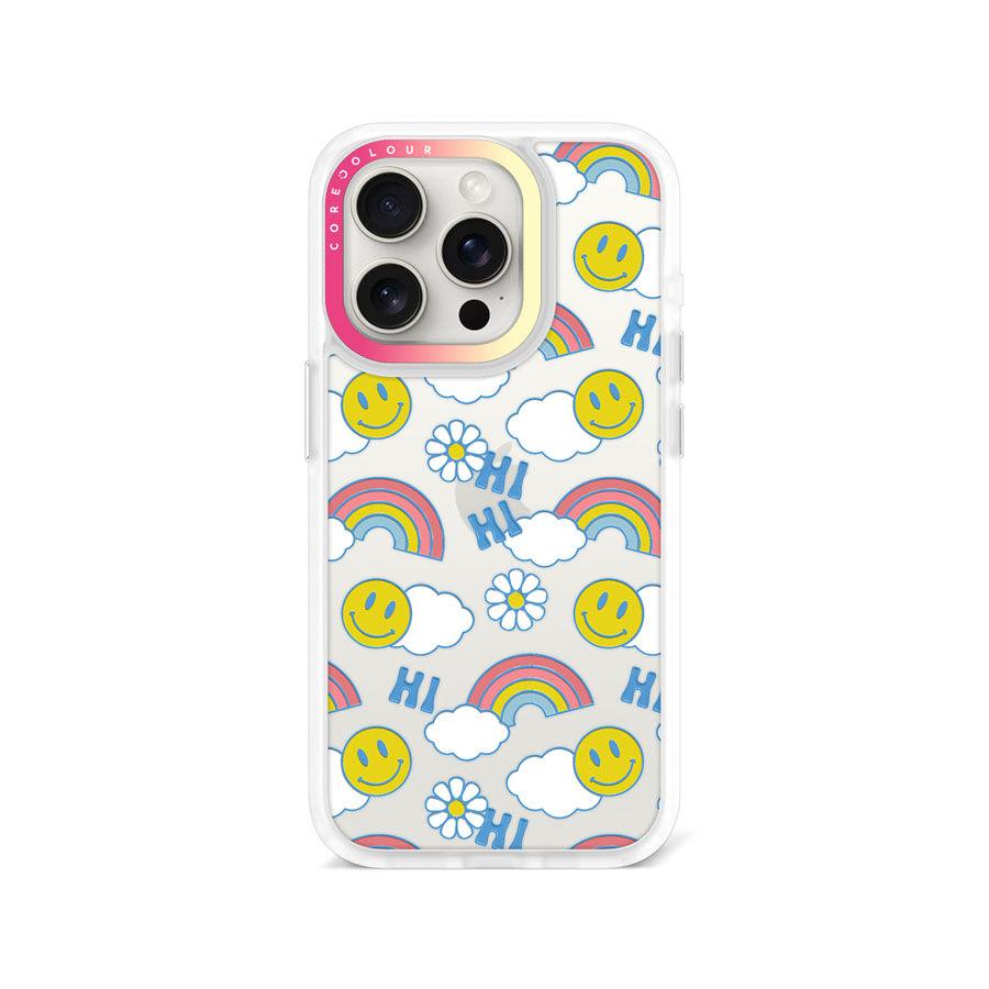 iPhone 15 Pro Hi There! Rainbow Phone Case - CORECOLOUR AU