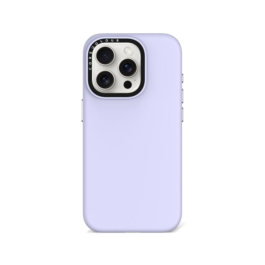 iPhone 15 Pro Lady Lavender Silicone Phone Case Magsafe Compatible - CORECOLOUR AU