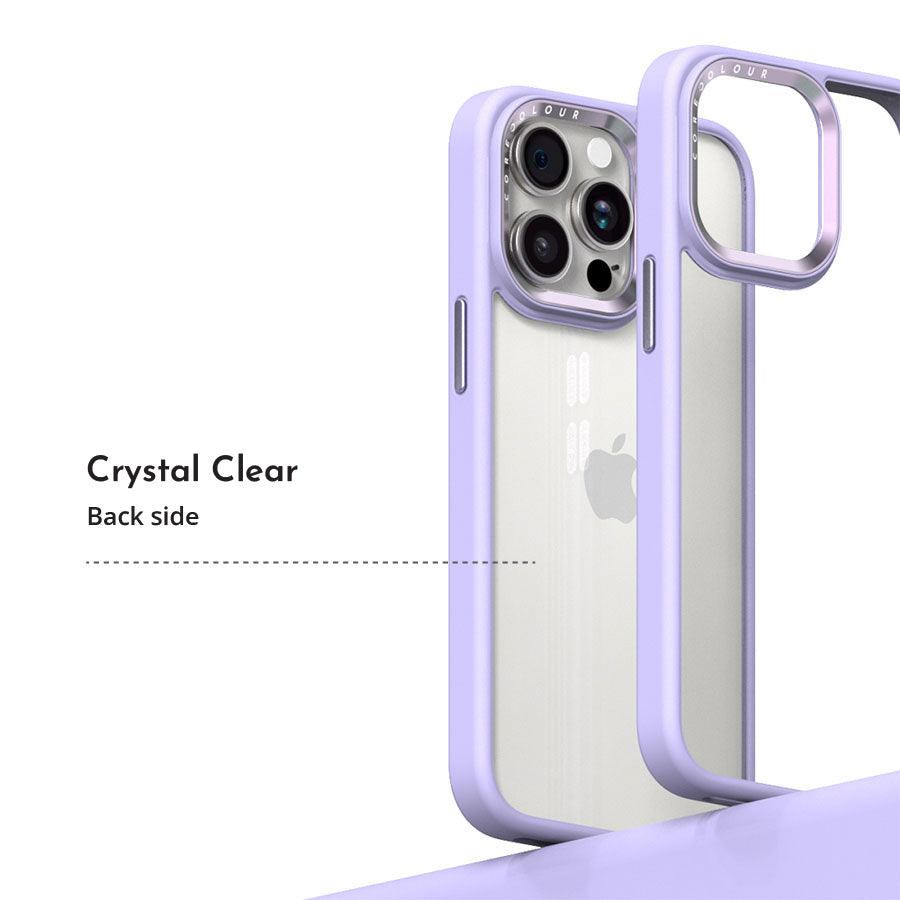 iPhone 15 Pro Lavender Hush Clear Phone Case - CORECOLOUR AU