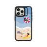 iPhone 15 Pro Max Azure Splash Camera Ring Kickstand Case - CORECOLOUR AU