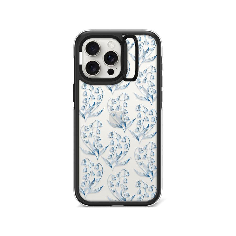 iPhone 15 Pro Max Bluebell Camera Ring Kickstand Case - CORECOLOUR AU
