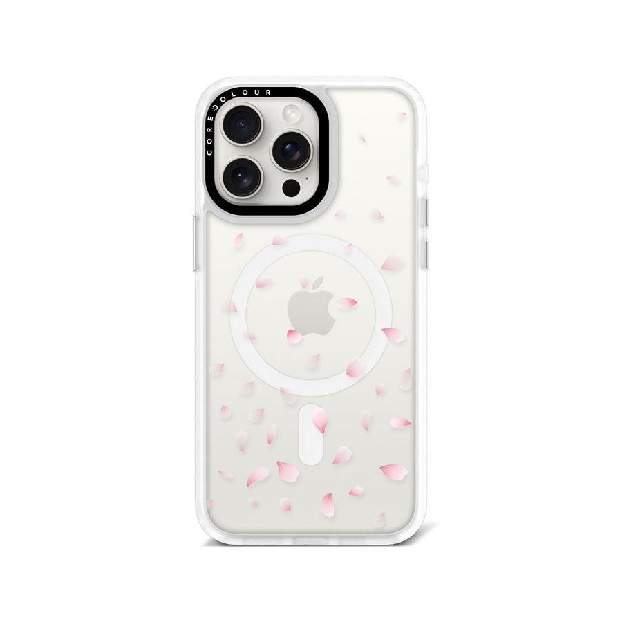 iPhone 15 Pro Max Cherry Blossom Petals Phone Case MagSafe Compatible - CORECOLOUR AU