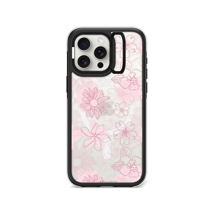 iPhone 15 Pro Max Cherry Blossom Pink Ring Kickstand Case MagSafe Compatible - CORECOLOUR AU