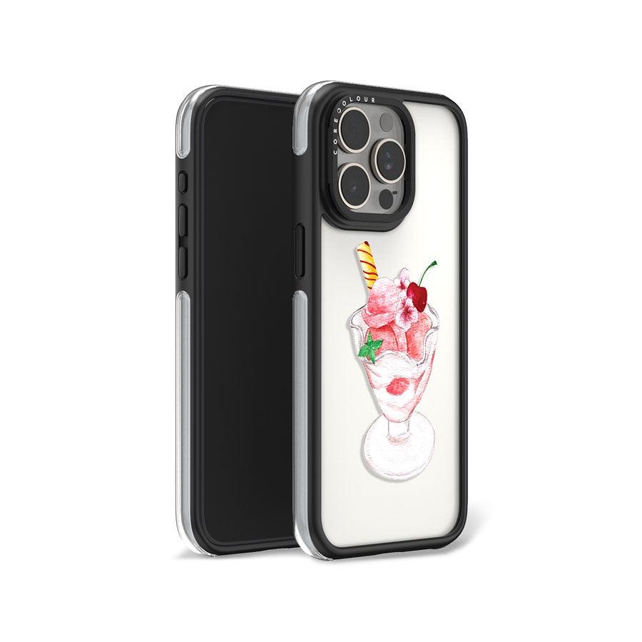 iPhone 15 Pro Max Cherry Parfait Camera Ring Kickstand Case - CORECOLOUR AU