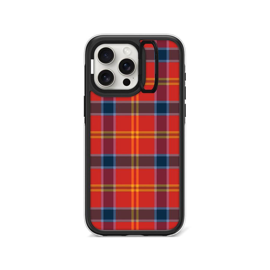 iPhone 15 Pro Max Classic Plaid Ring Kickstand Case MagSafe Compatible - CORECOLOUR AU