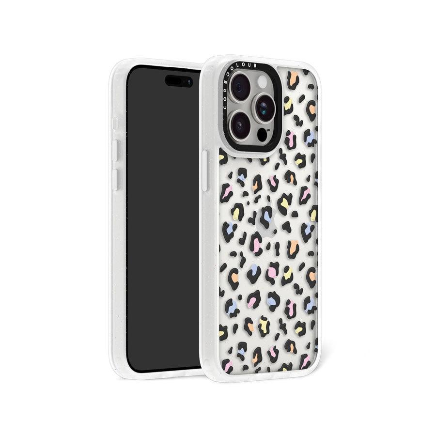 iPhone 15 Pro Max Colourful Leopard Glitter Phone Case - CORECOLOUR AU
