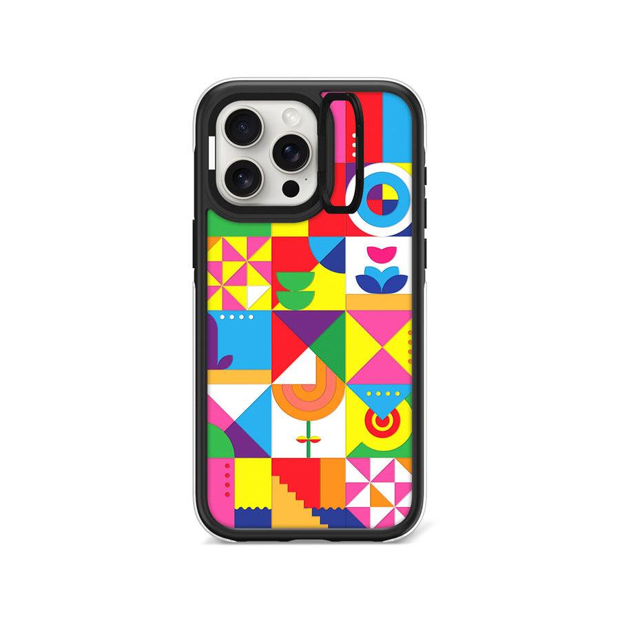 iPhone 15 Pro Max Colours of Wonder Camera Ring Kickstand Case - CORECOLOUR AU