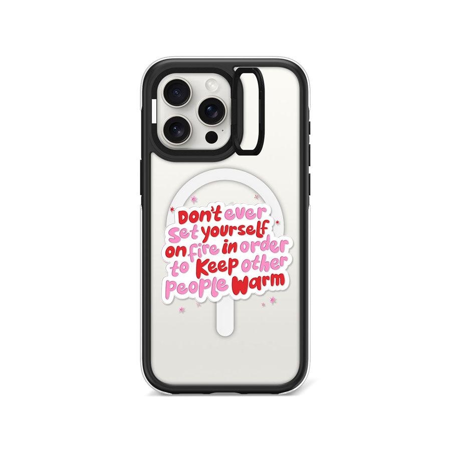 iPhone 15 Pro Max Don't Ever Set Ring Kickstand Case MagSafe Compatible - CORECOLOUR AU