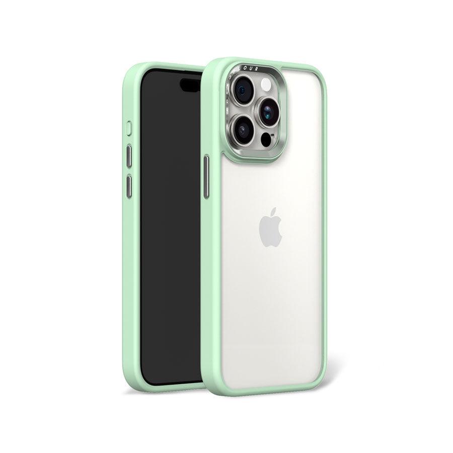 iPhone 15 Pro Max Hint of Mint Clear Phone Case - CORECOLOUR AU