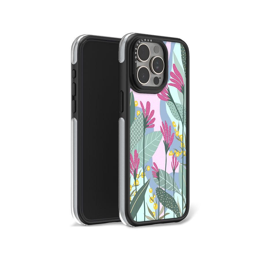 iPhone 15 Pro Max Kangaroo Paws Camera Ring Kickstand Case - CORECOLOUR AU