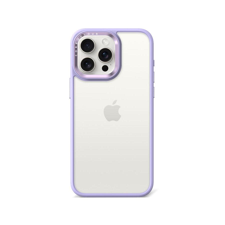 iPhone 15 Pro Max Lavender Hush Clear Phone Case - CORECOLOUR AU