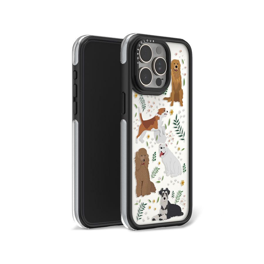iPhone 15 Pro Max Paw-sitive Pals Camera Ring Kickstand Case - CORECOLOUR AU