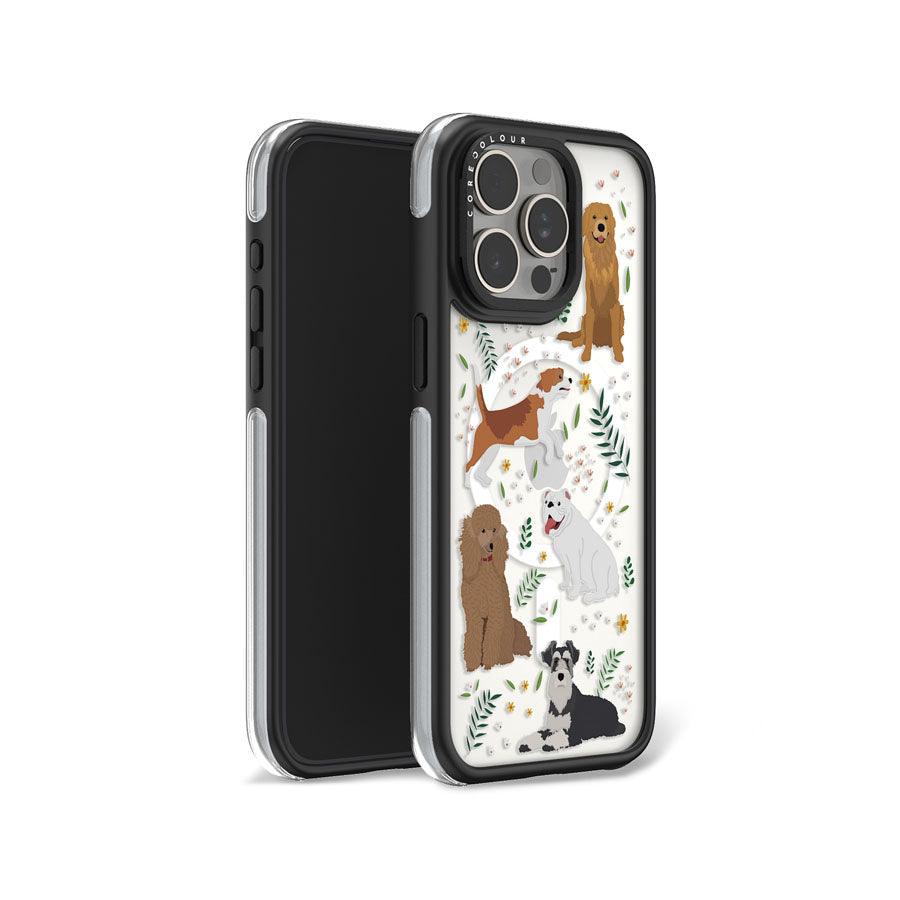 iPhone 15 Pro Max Paw-sitive Pals Ring Kickstand Case MagSafe Compatible - CORECOLOUR AU