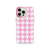 iPhone 15 Pro Max Pink Houndstooth Phone Case - CORECOLOUR AU