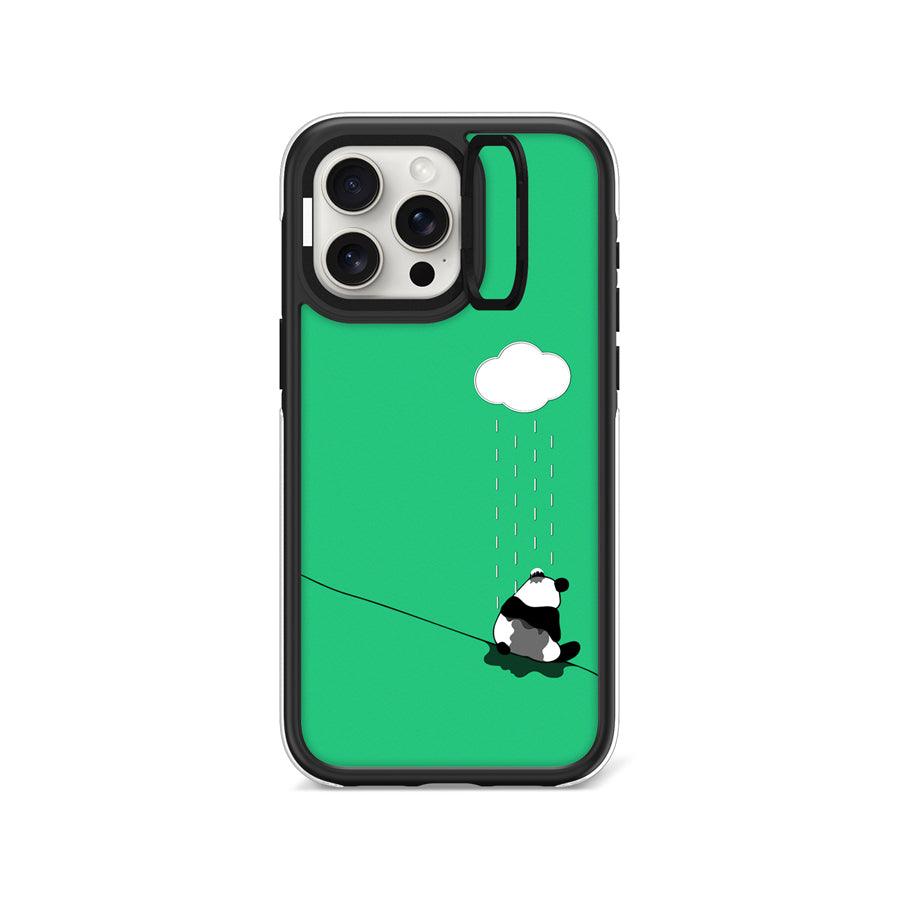 iPhone 15 Pro Max Sad Panda Camera Ring Kickstand Case - CORECOLOUR AU
