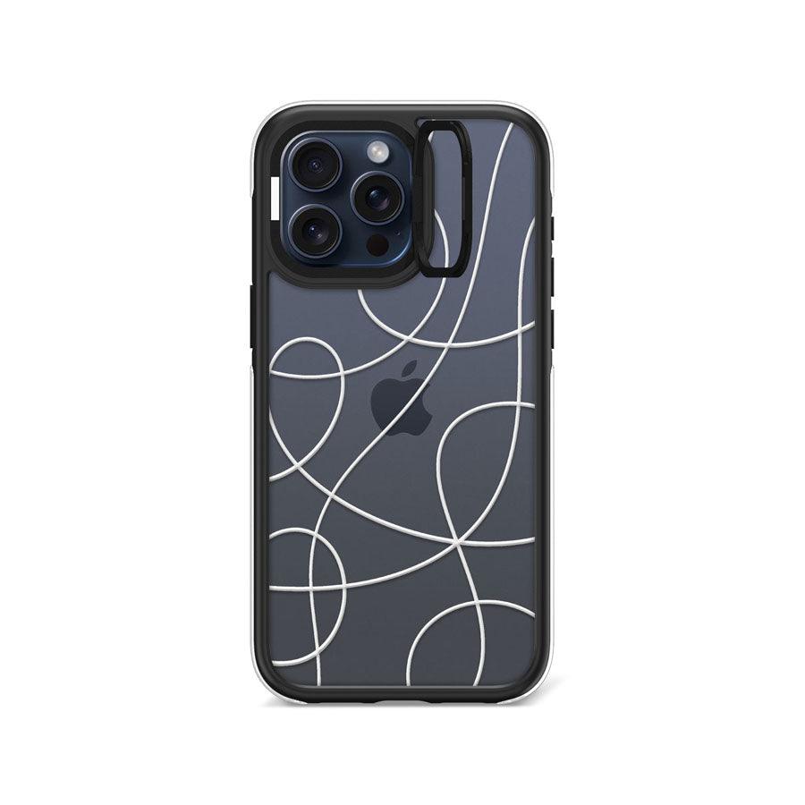 iPhone 15 Pro Max Seeing Squiggles Camera Ring Kickstand Case - CORECOLOUR AU