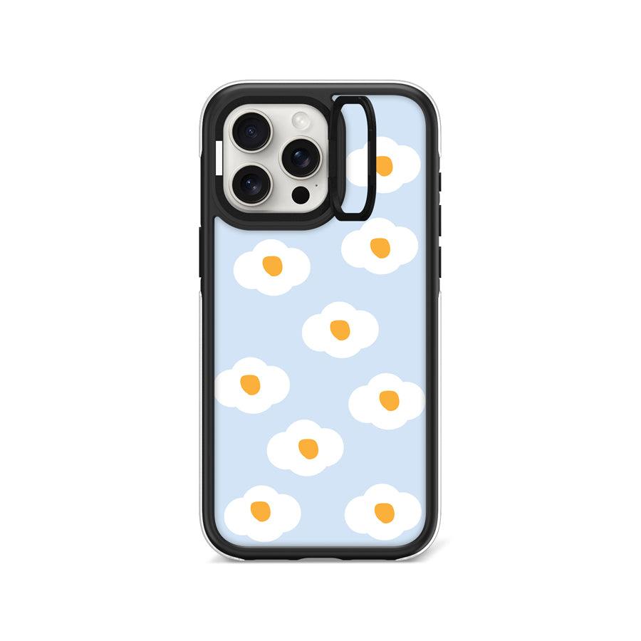 iPhone 15 Pro Max Sunny-Side Up Egg Camera Ring Kickstand Case - CORECOLOUR AU