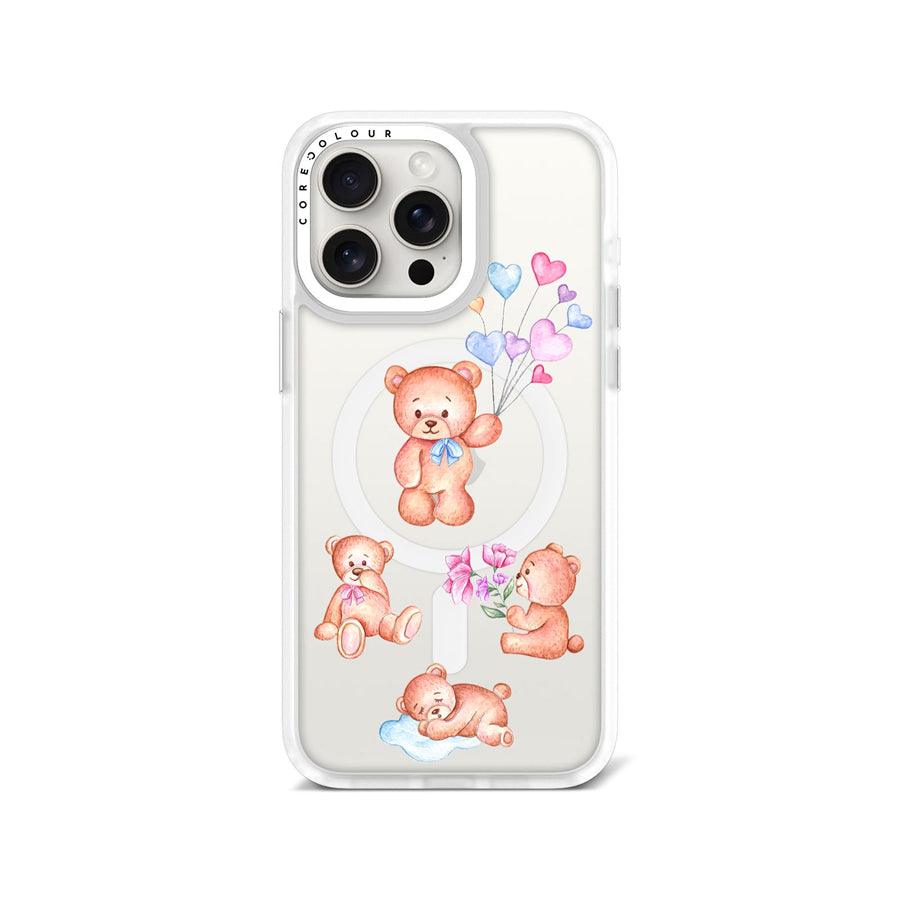 iPhone 15 Pro Max Teddy Bear Friends Phone Case MagSafe Compatible - CORECOLOUR AU