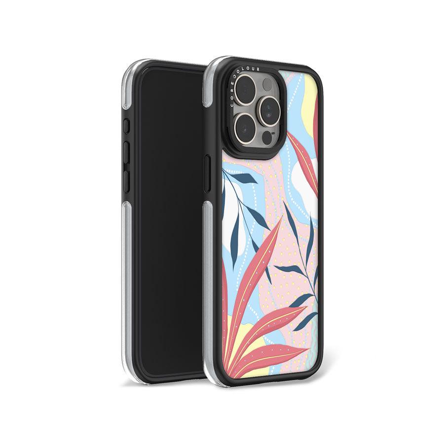 iPhone 15 Pro Max Tropical Summer II Camera Ring Kickstand Case - CORECOLOUR AU