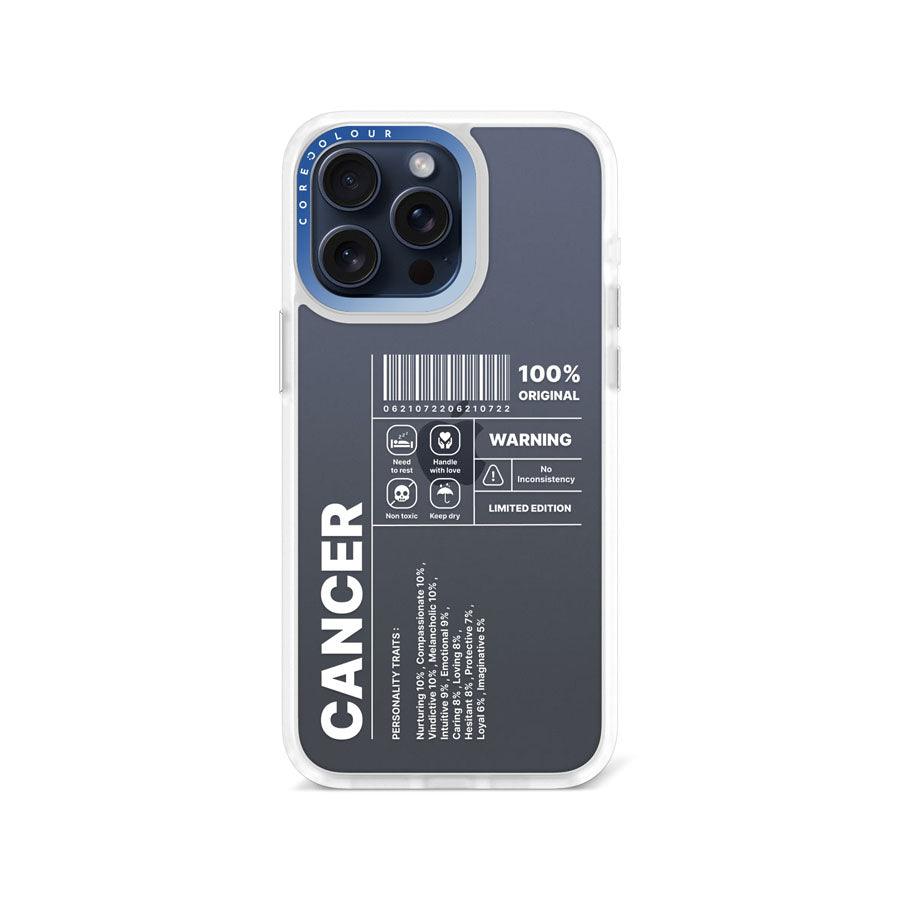 iPhone 15 Pro Max Warning Cancer Phone Case - CORECOLOUR AU